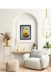 Golden Pheasant Photo Wall & Table Frame | 18x22 Inch Black Designer | Perfect For Gifting & Home Decor (F9636)