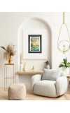 Pichwai Cow And Lotus Photo Wall & Table Frame | 10x14 Inch Black Designer | Perfect For Gifting & Home Decor (F9661)