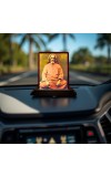 Car Desk/Table Top Swami Sri Yukteswar Giri Wooden Photo Stand 3x4 Inches, Compact & Stylish Spiritual Display For Car, Home & Office (Pack Of 1) (F14635)