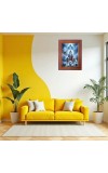 Lord Shiva Photo Frame 21X25 Inch Religious Wall & Table Decor Frame | Lord Shiva Spiritual Photo Frame For Home, Temple & Office | Decorative Hindu God & Goddess Frame (Pack Of 1) (F17972)