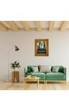 Oshoo Photo Frame 10x14 Inches-Brown Wooden Frame For Home, Office & Temple Decoration And Gifting (F6300)