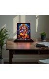 Car Desk/Table Top Lord Shiva Wooden Photo Stand â€“ 3x4 Inches, Compact & Stylish Spiritual Display For Car, Home & Office (Pack Of 1) (F15102)