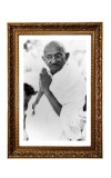 Mahatma Gandhi Big Photo Frame - 20x28 Inches For Home,Temple & Office Decoration (F11263)