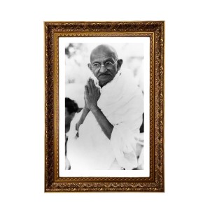 Mahatma Gandhi Big Photo Frame - 20x28 Inches For Home,Temple & Office Decoration (F11263)