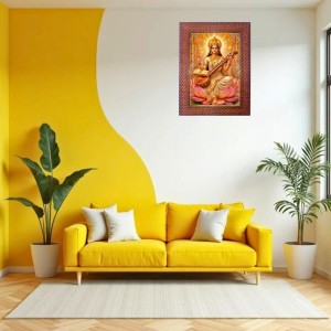 Lord Shiva Photo Frame Religious Wall & Table Decor Frame | Lord Shiva Spiritual Photo Frame For Home, Temple & Office | Decorative Hindu God & Goddess Frame (Pack Of 1) (F18035)
