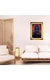 Mata Kaali Golden Photo Frame - 18x22 Inches | Elegant Wooden Frame For Home, Office & Temple Decoration | Spiritual Wall & Table Decor And Gift Item (F9484)