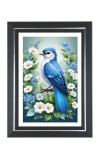 Bluebird Photo Wall & Table Frame | 18x22 Inch Black Designer | Perfect For Gifting & Home Decor (F9568)