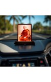 Car Desk/Table Top Swami Vivekananda Wooden Photo Stand 3x4 Inches, Compact & Stylish Spiritual Display For Car, Home & Office (Pack Of 1) (F14634)
