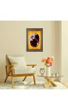 Swami Vivekananda Spiritual Guru Digital Photo In Designer Frame, Size 10x16 Inch | Hindu Religious Picture For Home Temple, Office & Gift | Wall Art & Pooja Decor (F10477)