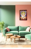 Lord Ganesha Photo Frame For Wall & Table | 7x9 Inch Golden Cherry Finish | Decorative Lord Ganesha Photo Frame For Home, Office & Pooja Room (F11583)