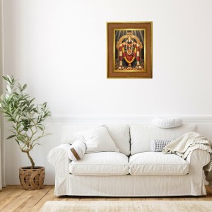 Lord Venkateswara Photo Frame 16x20 Inches-Brown Wooden Frame For Home, Office & Temple Decoration And Gifting (F6274) Lord Venkateswara Photo Frame 16x20 Inches-Brown Wooden Frame For Home, Office & Temple Decoration And Gifting (F6274)
