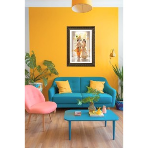 Vertical16X24 Inches Frame Big Photo Frame - 20x28 Inches For Home,Temple & Office Decoration (F10800)
