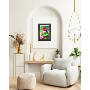 Summer Tanager Photo Wall & Table Frame | 12x16 Inch Black Designer | Perfect For Gifting & Home Decor (F9649) Summer Tanager Photo Wall & Table Frame | 12x16 Inch Black Designer | Perfect For Gifting & Home Decor (F9649)