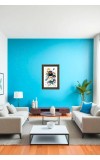 Floral Painting Print Big Photo Frame - 20x28 Inches For Home,Temple & Office Decoration (F11013)