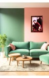 Guru Vivekananda Photo Frame For Wall & Table | 7x9 Inch Golden Cherry Finish | Decorative Guru Vivekananda Photo Frame For Home, Office & Pooja Room (F11314)