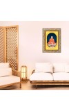 Sri Ramkrishna Spiritual Guru Digital Photo In Designer Frame, Size 12x18 Inch | Hindu Religious Picture For Home Temple, Office & Gift | Wall Art & Pooja Decor (F10416)