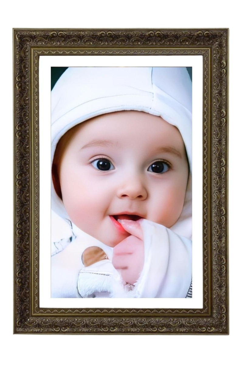 Vertical16X24 Inches Frame Big Photo Frame - 20x28 Inches For Home,Temple & Office Decoration (F10809)