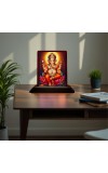Car Desk/Table Top Lord Ganesha Wooden Photo Stand â€“ 3x4 Inches, Compact & Stylish Spiritual Display For Car, Home & Office (Pack Of 1) (F15074)