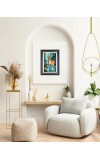 Deer Photo Wall & Table Frame | 10x14 Inch Black Designer | Perfect For Gifting & Home Decor (F9651)