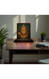 Car Desk/Table Top Lord Shiva Wooden Photo Stand â€“ 3x4 Inches, Compact & Stylish Spiritual Display For Car, Home & Office (Pack Of 1) (F15155)