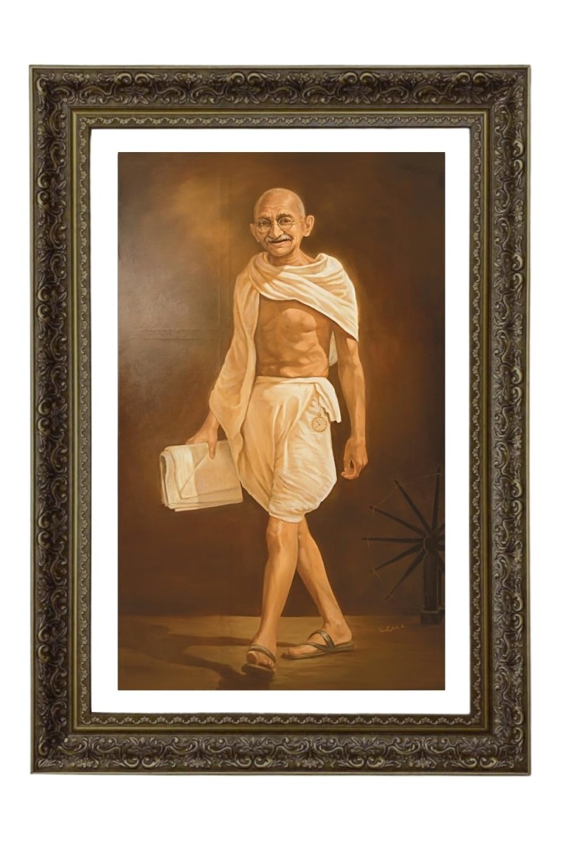 Vertical16X24 Inches Frame Big Photo Frame - 20x28 Inches For Home,Temple & Office Decoration (F10771)