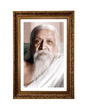 Sri Aurobindo Big Photo Frame - 20x28 Inches For Home,Temple & Office Decoration (F11293)