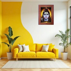 Lord Vishnu Photo Frame 17X21 Inch Religious Wall & Table Decor Frame | Lord Vishnu Spiritual Photo Frame For Home, Temple & Office | Decorative Hindu God & Goddess Frame (Pack Of 1) (F18000)