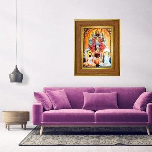 Goddess Kali Photo Frame 16x20 Inches-Brown Wooden Frame For Home, Office & Temple Decoration And Gifting (F6350) Goddess Kali Photo Frame 16x20 Inches-Brown Wooden Frame For Home, Office & Temple Decoration And Gifting (F6350)