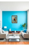 Lion Big Photo Frame - 20x28 Inches For Home,Temple & Office Decoration (F11042)