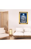 Lord Ram,sita,lakshman.hanuman Golden Photo Frame - 10x14 Inches | Elegant Wooden Frame For Home, Office & Temple Decoration | Spiritual Wall & Table Decor and Gift Item