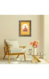 Sripada Sri Vallabha Spiritual Guru Digital Photo In Designer Frame, Size 8x12 Inch | Hindu Religious Picture For Home Temple, Office & Gift | Wall Art & Pooja Decor (F10433)