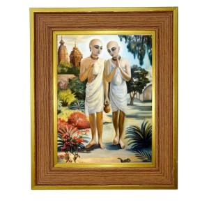 Gourangaa Mahaprabhu And Nityananda Mahaprabhu. Photo Frame 16x20 Inches-Brown Wooden Frame For Home, Office & Temple Decoration And Gifting (F6416) Gourangaa Mahaprabhu And Nityananda Mahaprabhu. Photo Frame 16x20 Inches-Brown Wooden Frame For Home, Office & Temple Decoration And Gifting (F6416)