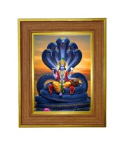 Avataar Of Vishnu Photo Frame 10x14 Inches-Brown Wooden Frame For Home, Office & Temple Decoration And Gifting (F6239)