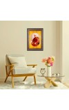 Swami Vivekananda Spiritual Guru Digital Photo In Designer Frame, Size 10x16 Inch | Hindu Religious Picture For Home Temple, Office & Gift | Wall Art & Pooja Decor (F10470)