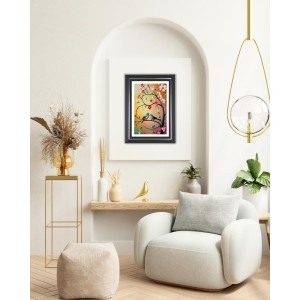 Two Colorful Birds Photo Wall & Table Frame | 12x16 Inch Black Designer | Perfect For Gifting & Home Decor (F9593) Two Colorful Birds Photo Wall & Table Frame | 12x16 Inch Black Designer | Perfect For Gifting & Home Decor (F9593)