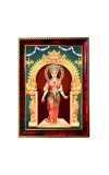 Devi Kanyakumari Photo Frame For Wall & Table | 7x9 Inch Golden Cherry Finish | Decorative Devi Kanyakumari Photo Frame For Home, Office & Pooja Room (F11571)
