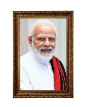 Narendra Modi Damudar Big Photo Frame - 20x28 Inches For Home,Temple & Office Decoration (F11227)