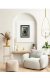 Lion Photo Wall & Table Frame | 10x14 Inch Black Designer | Perfect For Gifting & Home Decor (F9625)