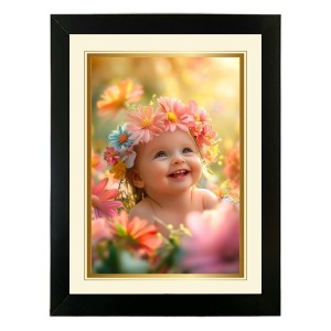 Baby Photo Frame For Pregnant Women (14x18 Inch) Maternity Milestone Memory Frame For Sonogram, Baby Bump & Pregnancy Journey | Keepsake Gift For Mom-to-Be (F12467)