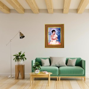 Jagadbandhu Sundar Prabhu Photo Frame 10x14 Inches-Brown Wooden Frame For Home, Office & Temple Decoration And Gifting (F6295) Jagadbandhu Sundar Prabhu Photo Frame 10x14 Inches-Brown Wooden Frame For Home, Office & Temple Decoration And Gifting (F6295)