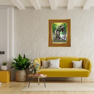 Couple Nature Photo Frame 10x14 Inches-Brown Wooden Frame For Home, Office & Temple Decoration And Gifting (F6427) Couple Nature Photo Frame 10x14 Inches-Brown Wooden Frame For Home, Office & Temple Decoration And Gifting (F6427)