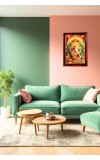 Lord Ganapathi Photo Frame For Wall & Table | 7x9 Inch Golden Cherry Finish | Decorative Lord Ganapathi Photo Frame For Home, Office & Pooja Room (F11480)