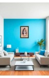 Divine Krishna Big Photo Frame - 20x28 Inches For Home,Temple & Office Decoration (F11082)