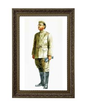 Netaji Subhash Chandra Bose Big Photo Frame - 20x28 Inches For Home,Temple & Office Decoration (F10639)