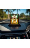 Car Desk/Table Top Lord Jagannath Wooden Photo Stand 3x4 Inches, Compact & Stylish Spiritual Display For Car, Home & Office (Pack Of 1) (F14447)