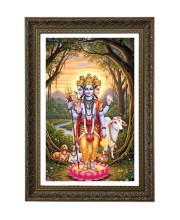 Vertical16X24 Inches Frame Big Photo Frame - 20x28 Inches For Home,Temple & Office Decoration (F11096)