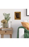 Lord Buddha Photo Frame 16x20 Inches-Brown Wooden Frame For Home, Office & Temple Decoration And Gifting (F6308)