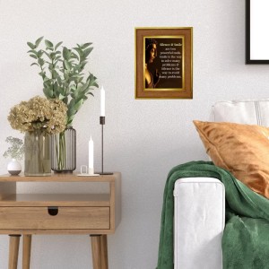 Lord Buddha Photo Frame 14x18 Inches-Brown Wooden Frame For Home, Office & Temple Decoration And Gifting (F6308) Lord Buddha Photo Frame 14x18 Inches-Brown Wooden Frame For Home, Office & Temple Decoration And Gifting (F6308)