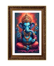 Vertical16X24 Inches Frame Big Photo Frame - 20x28 Inches For Home,Temple & Office Decoration (F10904)