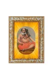 Sri Sri Sadguru Mahima Spiritual Guru Digital Photo In Designer Frame, Size 16x20 Inch | Hindu Religious Picture For Home Temple, Office & Gift | Wall Art & Pooja Decor (F10495)